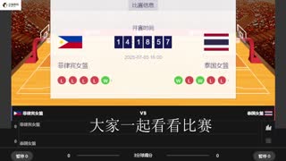 菲律宾女篮--泰国女篮.