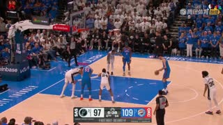 回放5月21日NBA雷霆-马刺