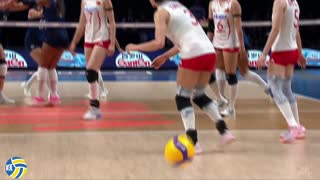阿拉邀您看中国女排力克美国进四强